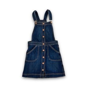 💙 EUC💙 GAP KIDS Denim Overall Dress